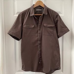 Brown 7 Diamonds shirt, like new